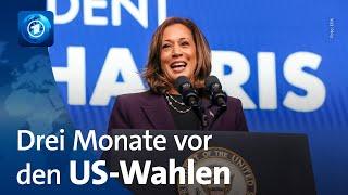 Vor den US-Wahlen: Gespräch um Nominierung von Harris als Kandidatin