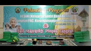 Cek Sound - Pelantikan Pengurus KESAN PAC. Karangbinangun