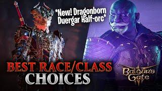 Baldur's Gate 3 ALL Races & Best Class combinations explained