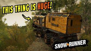 SnowRunner - Kolob 74760 Special Edition | Is the Kolob the biggest vehicle in SnowRunner!?