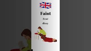 How to pronounce Faint in English British Accent #learnenglish #learnenglishtogether