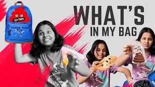 What’s in my Bag | SCHOOL BAG  WASTE BAG 