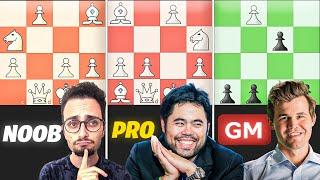 I paid 3 different chess masters to teach the best chess opening