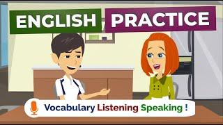 Learn English by Listening and Answering Questions | English Conversation Practice