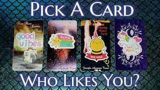 "WHO HAS A CRUSH ON YOU? WHO LIKES YOU?" Details/Songs/Dates/Initials  Pick A Card Tarot Reading