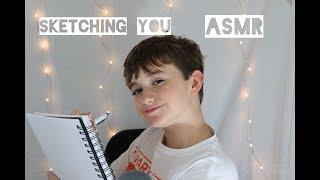 asmr sketching you roleplay writhing sounds!