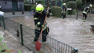 Heftiges Unwetter setzt Teile von Wipperfürth unter Wasser - Feuerwehr im Dauereinsatz | 08.07.2021