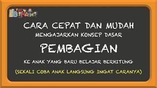 Cara Cepat dan Mudah Mengajarkan Konsep Dasar Pembagian ke Anak yang Baru Belajar Berhitung