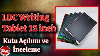 12" Lcd Grafik Not Yazma ve Çizim Tableti inceleme