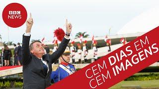 Governo Bolsonaro: 100 dias em 100 imagens