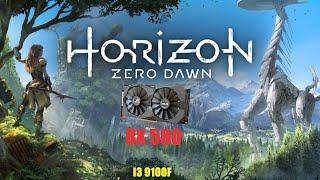 I3 9100F  |  HORIZON ZERO DAWN  |  RX 580  (Low to Highest 1080p)