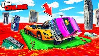 ПОЛ ЭТО ЛАВА ЧЕЛЛЕНДЖ В ГТА 5 ОНЛАЙН! НОВЫЙ РЕЖИМ - ПОЛ ЭТО ЛАВА В GTA 5 ONLINE