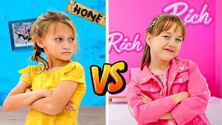 Poor vs Rich Girl story - Kids learn to be kind