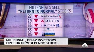 Millennial, Gen-Z investors are buying meme and penny stocks