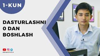  Dasturlashni 0 dan o'rganish - PHP Dasturlash tili - 1/21 KUN