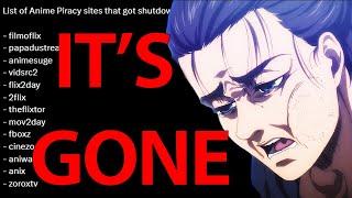 Anime Piracy Sites get Shutdown | (R.I.P 9Anime, AniWave, zoroxtv.to, AnimeSuge)