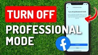 How to Turn Off Professional Mode on Facebook (2023)