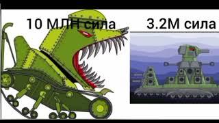 cartoons about tanks comparing the forces of Gerand HomaAnimation мультики про танки сравнение сил