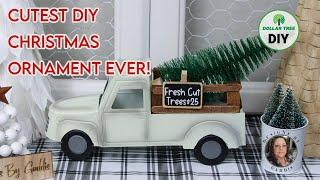 Dollar Tree DIY Farm Truck Christmas Upgrade