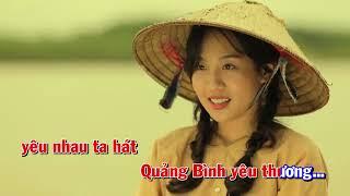 Quảng Bình yêu thương karaoke A Pao