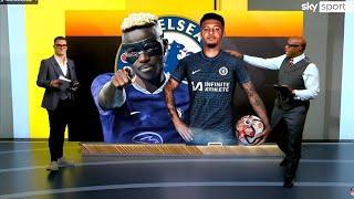 CHELSEA UNVEILS VICTOR OSIMHEN+SANCHO AFTER RECORD £150M SIGNING