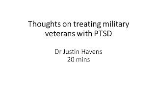 Justin Havens Interview - working with military veterans and PTSD