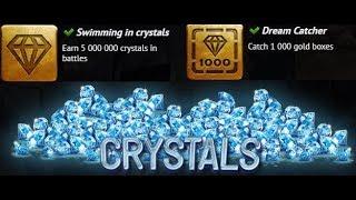 10 ways how to get crystals in Tanki Online without buying them