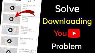 try downloading failed video again youtube problem