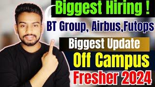 Biggest Hiring | OFF Campus Hiring For 2024, 2023, 2022 Batch | Fresher Jobs | Kn Academy Jobs