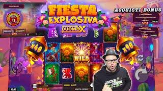 MORENO SLOT ONLINE  - Provo la Nuova FIESTA EXPLOSIVA DUOMAX  con Acquisti BONUS 