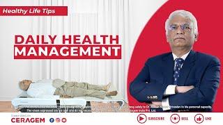 Daily Health Management | Dr. Ashish Kumar Srivastava