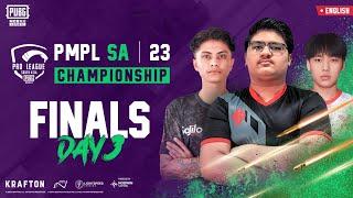 [EN] 2023 PMPL South Asia Championship - Finals Day 3 | Spring | Hunt For Victory