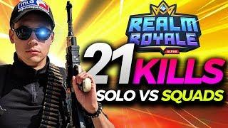 INSANE SOLO VS SQUAD I REALM ROYALE