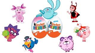 Kinder surprise Luntik, Smeshariki and other toys