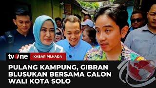 Gibran Blusukan ke Solo dan Mendampingi Calon dan Wakil Walikota | Kabar Pilkada tvOne