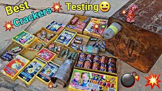 Crackers Testing video | Bullet Bomb Crackers Testing 2022| Bidi Bomb Diwali Crackers Testing 2022