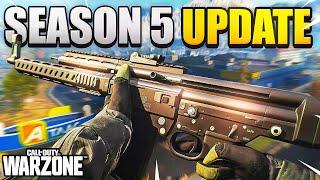 Warzone Season 5 Update Patch Notes: STG 44 Returns, New SMG, Buffs, Nerfs, and more!