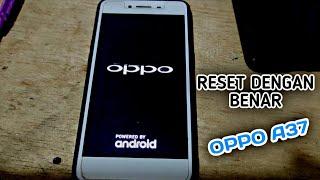 Cara Reset Hp Oppo A37 Dengan Benar Tanpa Ribet | No Frp