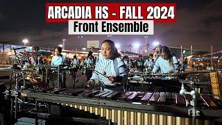 Arcadia HS 2024 - Front Ensemble