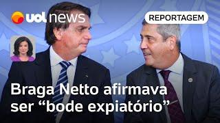 Braga Netto afirmava ser 'bode expiatório' de cadeia de comando inexistente | Raquel Landim