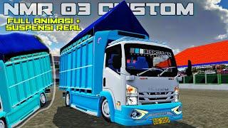 MOD BUSSID TERBARU TRUK NMR 03 CUSTOM FULL ANIMASI SUSPENSI REAL BY FAM8OS BUSSID 3.6.1 #Shorts