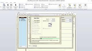Utility Billing Adjustments
