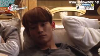 EXO Showtime ep 4 Lay and Chen sleeping cut