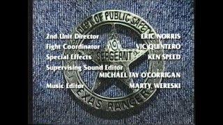 Walker, Texas Ranger (Tv Series) End Credits (USA 2005)