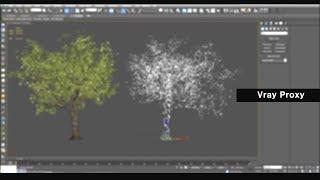 3ds max tutorial - Vray Proxy
