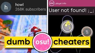 The Stupidest osu! Cheaters