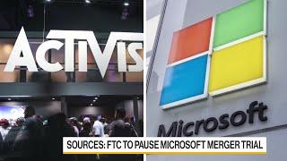 FTC Pauses Microsoft-Activision Merger In-House Trial