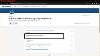 Create Reports with the Report Builder | Reports & Dashboards for Lightning Experience | Salesforce