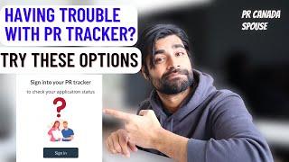 PR TRACKER - Trouble Linking your Application? - Solutions that work! Spousal Sponsorship - Canada