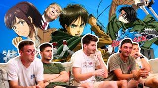 ONE OF OUR MOST REQUESTED VIDEOS...Attack on Titan IN 9 MINUTES | REACTION